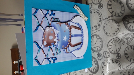 Happy Birthday - Blue Birthday Cake Featured Gallery Photo