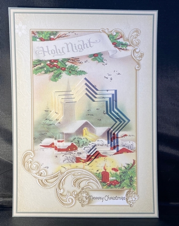 Christmas eve A5 by Laura Inglis