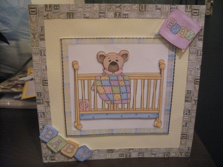 Baby Teddy Green Plaid by Laura Macfadyen