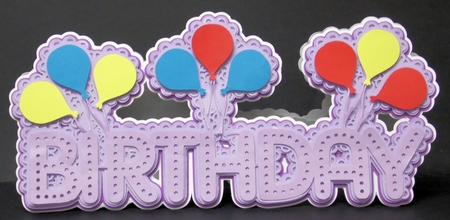 Birthday Balloon Bunch Card,  All file formats by Laura Nicholls