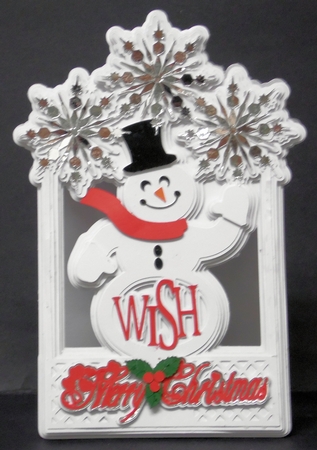 Snowman Wish Card, All file formats by Laura Nicholls