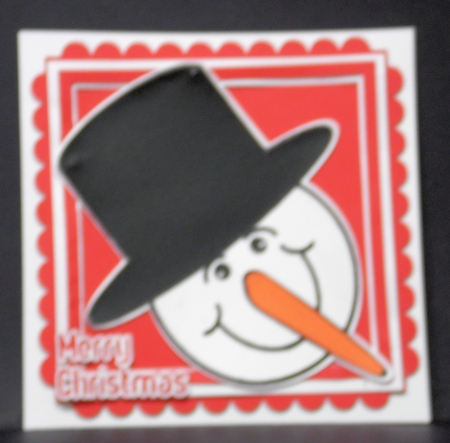 Snowman Card by Laura Nicholls