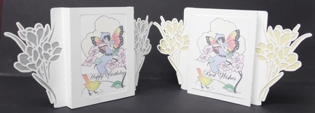 3D FLORAL FAIRY CARD 1 by Laura Nicholls