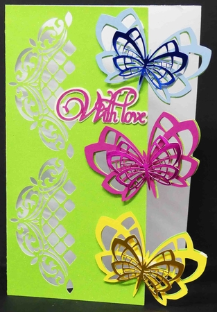 With Love  card TF0081 All formats by Laura Nicholls