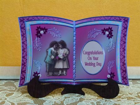 Congratulations Wedding/engagement/anniversary Book Kit by Laura Nicholls