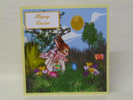 Hunting Easter Eggs by Laura Nicholls