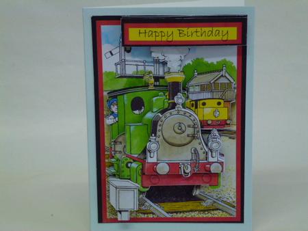 Tommy The Train Print N Cut Step By Step by Laura Nicholls