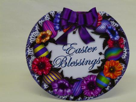 Dusty Wreath Blessings by Laura Nicholls