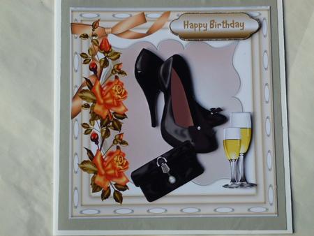 Lovely Black Bag and Shoes  by Laura Nicholls
