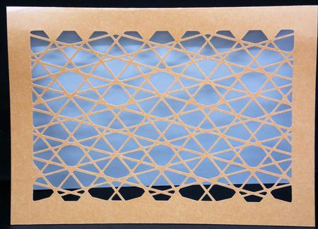 Crazy Lattice Card 2 by Laura Nicholls