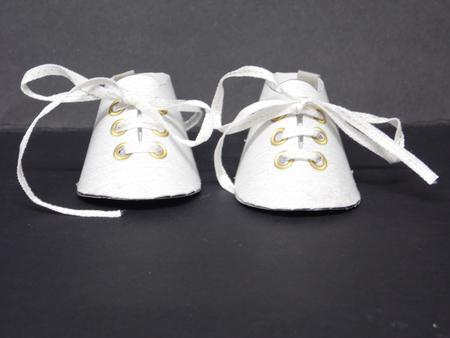 Boy Canvas Baby Shoes by Laura Nicholls