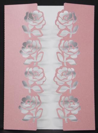Rose Edge Gatefold by Laura Nicholls