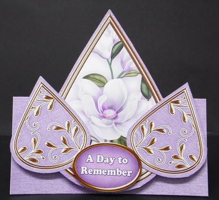 Lilac Magnolia Day to Remember Teardrop Trio Kit by Laura Nicholls