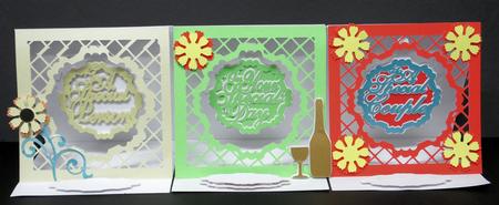 Swinging Sentiments Card Set 3  by Laura Nicholls
