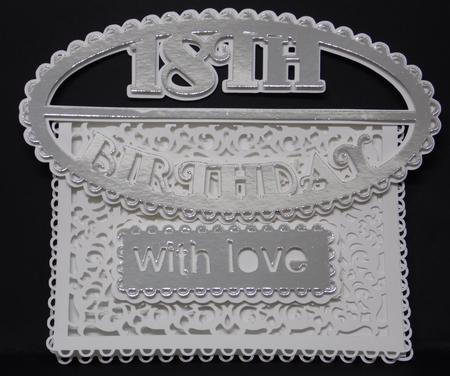 18th Birthday Buckle Card by Laura Nicholls