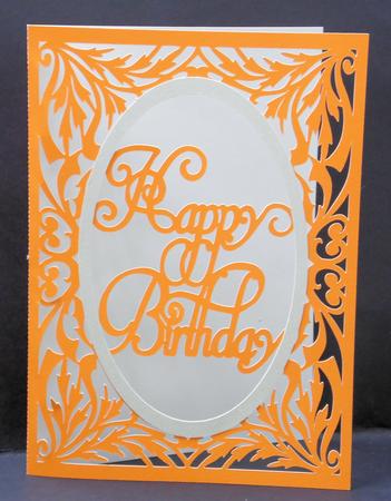 Happy Birthday Card Template B by Laura Nicholls