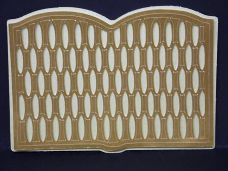 Latticed Open Book Layers & Pages by Laura Nicholls