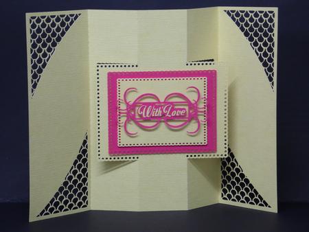 Fancy Fold Card by Laura Nicholls