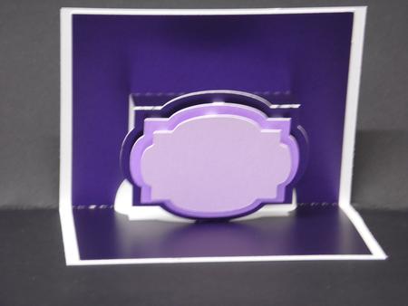 608 Shaped Pop-up by Laura Nicholls