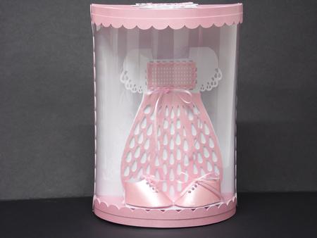 Large Curved Display Box by Laura Nicholls