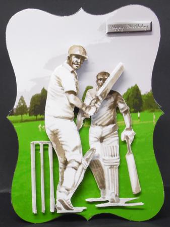 Vintage Cricket Bracket Card Kit by Laura Nicholls