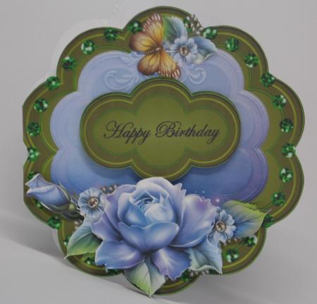 Rose Mini Kit Card by Laura Nicholls