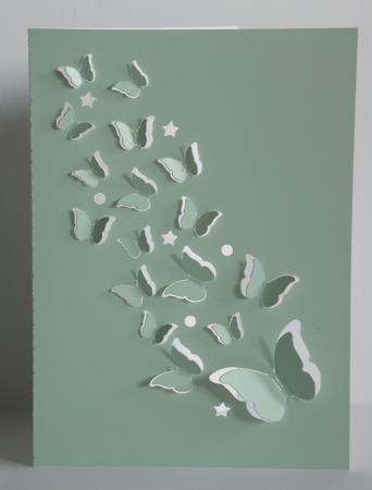 Butterflies Trail Card by Laura Nicholls