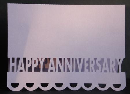 332 Happy Anniversary Card by Laura Nicholls