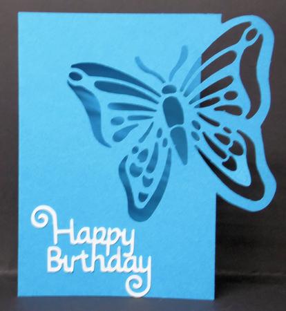 Butterfly Card - Version by Laura Nicholls