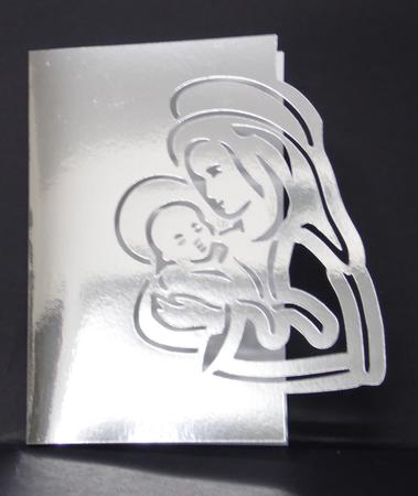 Madonna And Child Cutting File For Silhouette by Laura Nicholls