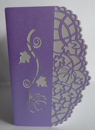 Floral Panel Card by Laura Nicholls