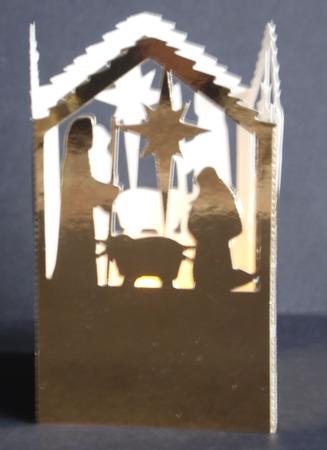 635 Nativity Tealight Multiple Machine Formats by Laura Nicholls