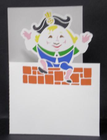 Humpty Dumpty Card by Laura Nicholls