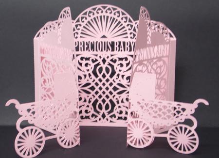 Precious Baby Door Card by Laura Nicholls