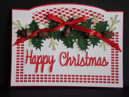 Lattice And Leaves Card 2  by Laura Nicholls