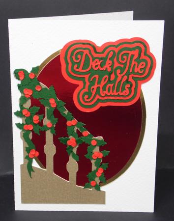 Deck the Halls - Card by Laura Nicholls