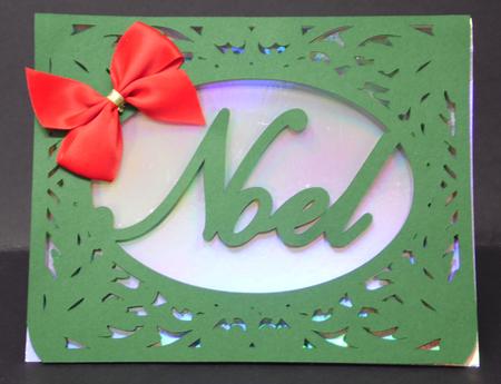 Christmas Card Template Noel 2 Layered by Laura Nicholls