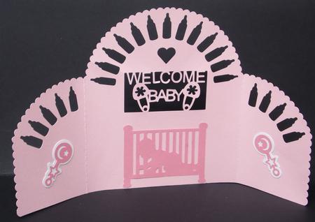 584 Baby Gatefold by Laura Nicholls