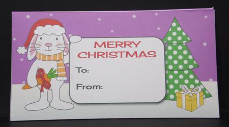 Christmas Bunny Money Wallet 6 by Laura Nicholls