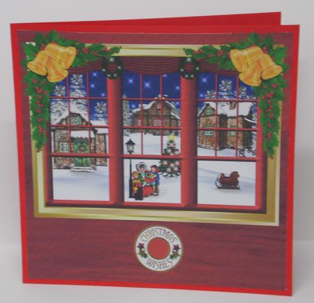 Christmas Window by Laura Nicholls