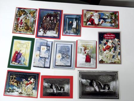 Vintagechristmas Bumper Kit 14 Cards by Laura Nicholls