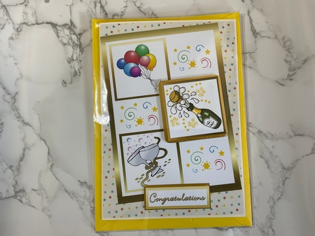Three Squares - Celebration by Lauren Bell