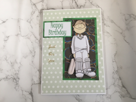 Cricketer Doodles by Lauren Bell