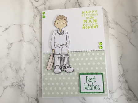 Cricketer Doodles by Lauren Bell