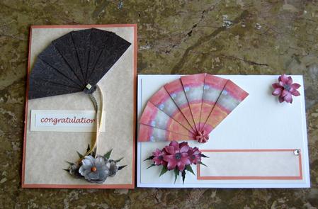 Autumn Colours Fan Toppers Duo Sheet by Laurie Gerhardt