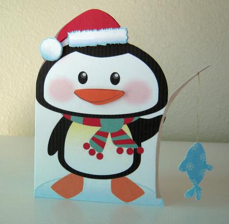 Cute Christmas Penguin. Featured Gallery Photo