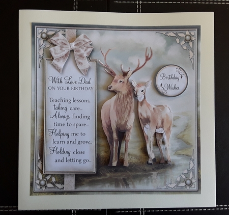 The Hillside Deer by Leanna Hudson