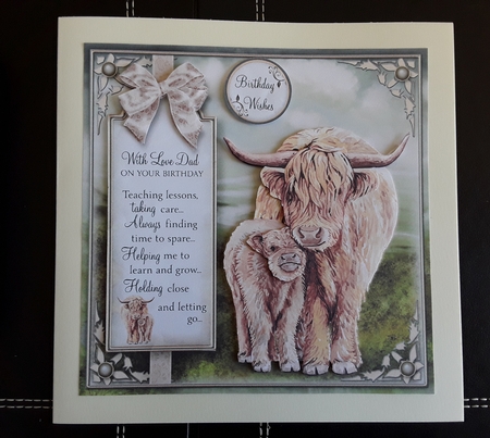 The Glencoe Highland Cattle by Leanna Hudson