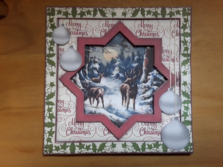 Liberty Christmas Star - Deer by Leanna Hudson