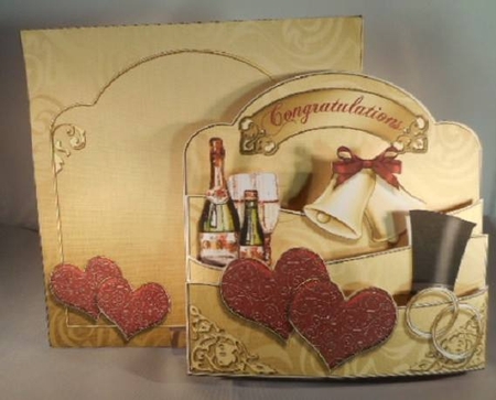 3D Love and Romance Pop Out Card Kit by Leanna Hudson